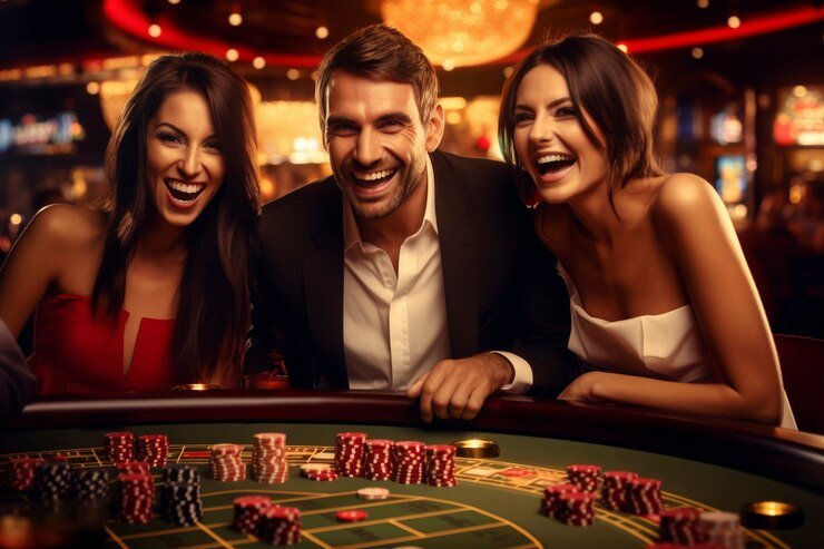 Tata letak meja French Roulette dengan area taruhan di jago slot